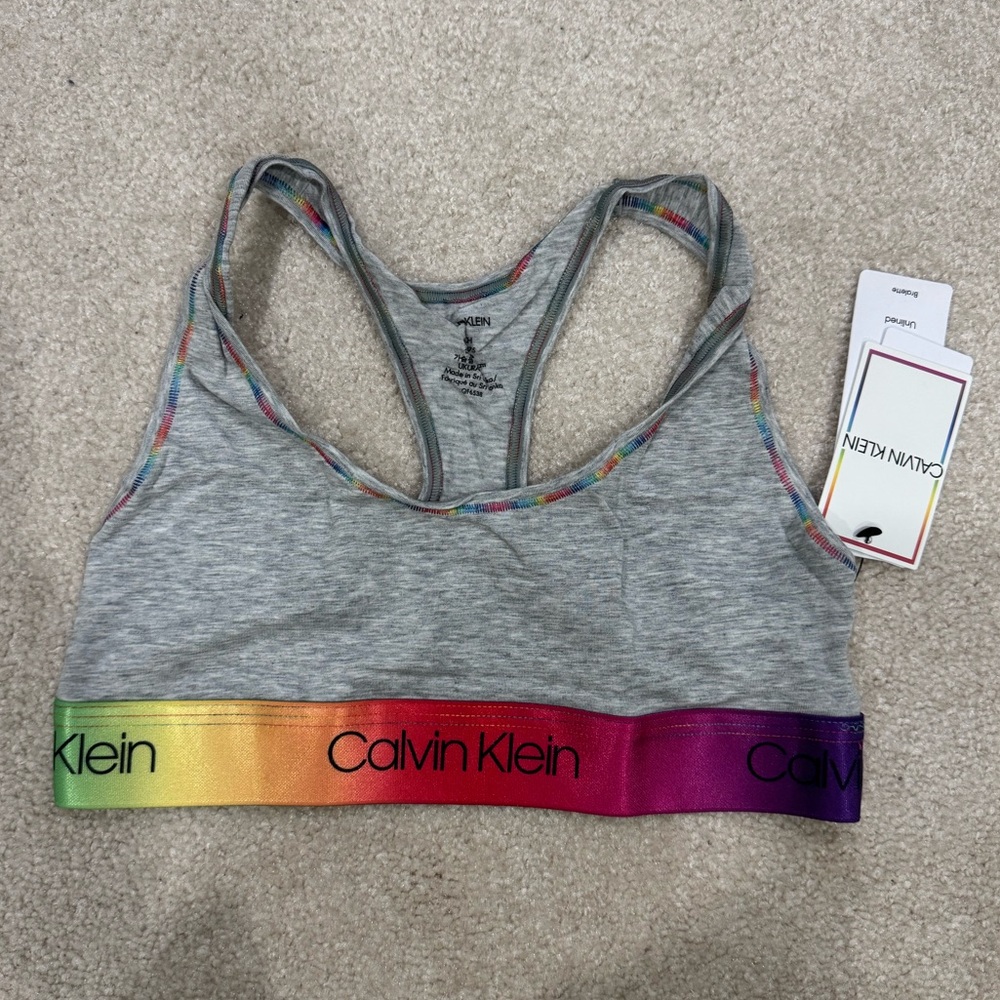 Calvin Klein Unlined Sports Bra